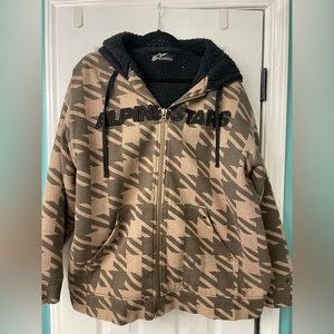 Alpinestars heavy wool zip up hoodie